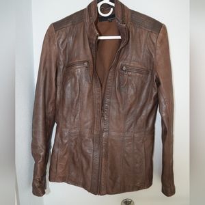 Brown Leather Jacket